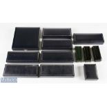 12x assorted empty jewellery cases suitable for necklaces, chains, bracelets etc