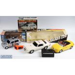 Three Boxed Large-Scale Cars inc remote controlled 1/15 scale Camaro Z28 I poor box, Sonic Control