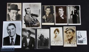 A Selection of Musicians, Film Stars, Actor Signed and facsimile signed Photographs, with signed Max