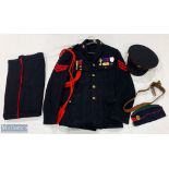 Comprehensive Coventry Church Lads Brigade Collection Uniform Jacket & Trousers, Side Hat, Peak Hat,