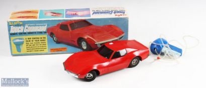 Eldon, Japan c1968 1:12 Battery Touch Command Corvette Sting Ray Boxed in red with detachable