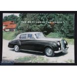 Rolls Royce 'The Silver Cloud II' 1959 catalogue - attractive 4 page sales catalogue with fine