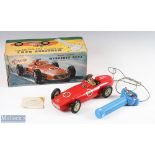 Hong Kong Battery-Operated Remote-Controlled Mercedes Benz Racing Car 14" model with red body and