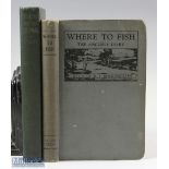 1926 Telling on the Trout Edward Ringwood Hewitt plus Where to Fish, The Angler's Diary H T