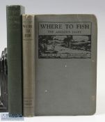 1926 Telling on the Trout Edward Ringwood Hewitt plus Where to Fish, The Angler's Diary H T