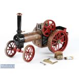 Scratch Built Traction Engine Live Steam a large part-built kit of a Burrell style engine, this is