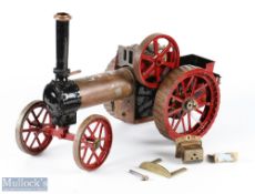 Scratch Built Traction Engine Live Steam a large part-built kit of a Burrell style engine, this is
