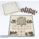 Beseiging Game c1860-1870s - probably based on the Forts at Sebastopol during the Crimean War a