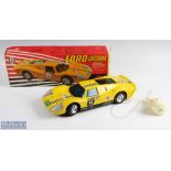Nacoral Large Scale Ford GT Jarama Remote Controlled Car Boxed in yellow with racing decals with
