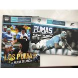 Scarce 2012/2013 Argentina v NZ Rugby Programmes (2): Issues from the rugby championship. VG