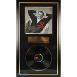 Entertainment - Music - Rat Pack signed 'Nice and Easy' display featuring Frank Sinatra, Dean