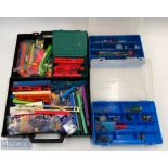 Five boxes containing - a selection of hooks/rigs/weights/floats plus more, ready to fish (4)