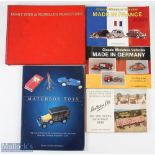 Diecast Model Toy and Cars Collectors' Reference Books to include dinky toys and modelled miniatures