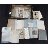 Assorted Ephemera good selection including a folio of 1930s vintage theatre/cinema professional