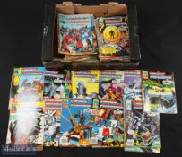 1986-1990 Marvel Comic Transformers Comics a large collection of 237 starting with issue No.39,