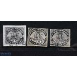 Postage Stamps Issued by Steam Ship "Clara Rothe" 1863-66 - 1, 2 and 3 Centavo stamps. This ship