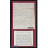 WWI - Egypt c1915 - A Letter Home - interesting letter from Adolphus Fynney, 29757, Shoe Smith