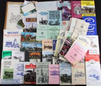 1963-1996 Traction Engine Steam Veteran Car Rally Programmes a good selection of rallies with