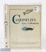 LaFontaine, Gary - "Caddisflies" first edition 1981, containing photos and drawings throughout, with