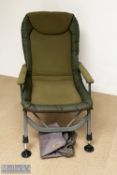 Cyprinus Carp Technology folding chair, height adjustment arms and seat, cover, looks unused