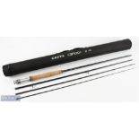 Greys Alnwick GRXi+ carbon fly rod 9' 4pc, line 6#, alloy double uplocking reel seat, lined