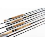 Shakespeare Flymaster graphite 1755-285 fly rod 2.85m, 2pc, line 7/9#, alloy uplocking reel seat,