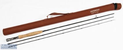 Lureflast Mamba carbon fly rod 8' 3pc line 5/6#, double uplocking reel seat, lined butt guide, MCB
