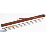 Lureflast Mamba carbon fly rod 8' 3pc line 5/6#, double uplocking reel seat, lined butt guide, MCB