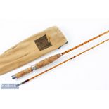 It Gets Better Hardy Alnwick CC de France palakona split cane fly rod H24279 7' 2pc alloy sliding