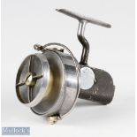 Hardy Bros "The Altex" fixed spool spinning reel, RHGW No 3 Mk V, strong bail, ribbed foot, very