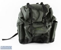 A pair of fishing rucksacks - 1x large Super Specialist rucksack, heavy duty, large top seal pocket,