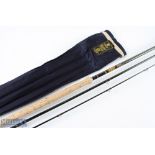 Hardy Alnwick Graphite carbon salmon fly rod BE15480 13' 9" 3pc line 9#, 26" handle, alloy down