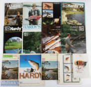 1963-1978 Hardy Fishing Catalogues, with catalogues of 1963, 64, 67, 70, 71 ,72, 73, 74 ,75, 76, 77,