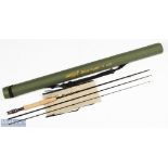 Airflow Delta Classic carbon fly rod 8' 3pc line 3/4#, double alloy uplocking reel seat, lined