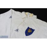 1980s Matchworn France Rugby Jersey: J-L Joinel's no. 8 jersey, white with blue FFR & cockerel