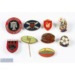 Rugby Badge Collection 'H' Miscellany (9): Good, neat colourful pin badges from Ballymore & Swan (