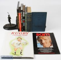 1925-1990s Rugby Book Miscellany (8): Football, the Rugby Union Game, Marshall & Tosswill, 1925 Ed.;