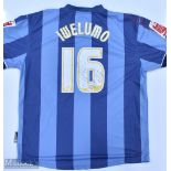 Charlton Athletic 2007/08 (Signed) Iwelumo No 16 away football shirt autographed to the reverse in