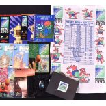 Rugby World Cup Programme Selection (10): 1991 Final, Aus v NZ semi & Zimbabwe's RWC Guide; 1995