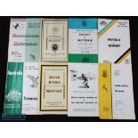 1947-1973 Australia and S Africa in the UK Rugby Programmes (8): Australia v Newport & v the