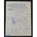 Pre-war Chelsea v Oldham Athletic Div. 2 programme 3 January 1925; good. (1)