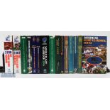 Rugby Books, Rothmans/IRB Yearbooks etc, 15 issues: Again, crucial references from 75-6, 77-8, 80-1,
