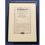 1928 FA Cup Blackburn Rovers v Huddersfield Town LNER Football Train Timetable, 21 April 1928 -