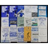 Collection of Bradford Park Avenue away match programmes 1945/46 Barnsley, 1946/47 Sheffield