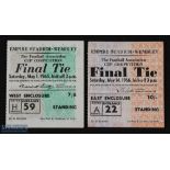 Tickets: 1965 & 1966 FAC final match tickets; good. (2)