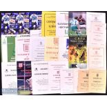 1960s-2000s County Championship Rounds Rugby Programmes (56): Including some very interesting