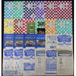 Selection of Queens Park Rangers home programmes 1947/48 Torquay Utd, Leyton Orient, 1950/51