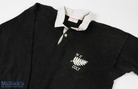 1980s New Zealand Colts Match worn Rugby Jersey: Slightly worn (from a few games?), traditional