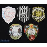 Victorian Baines Cards, Cumberland/W'moreland Rugby Clubs 5): These colourful shields for