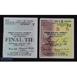 Tickets: 1961 & 1962 FAC final match tickets; good. (2)